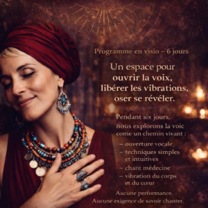 SOUND OF GAIA Soin & initiation au Chant medecine