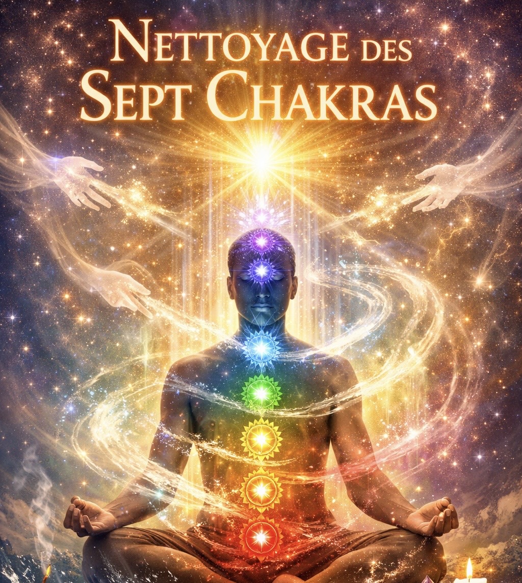 Nettoyage & Alignement des 7 chakras