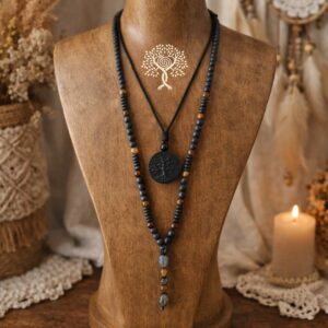 Bijou Boheme mixte : Duo protection / énergie masculine