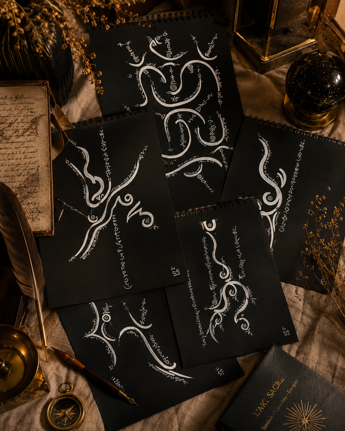 Les parchemins stellaires : les Noirs & blanc